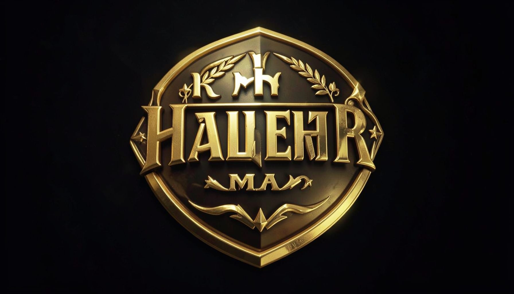Skin Hall of Fame Faker LMHT với tông vàng kim lộng lẫy trên nền tối huyền bí